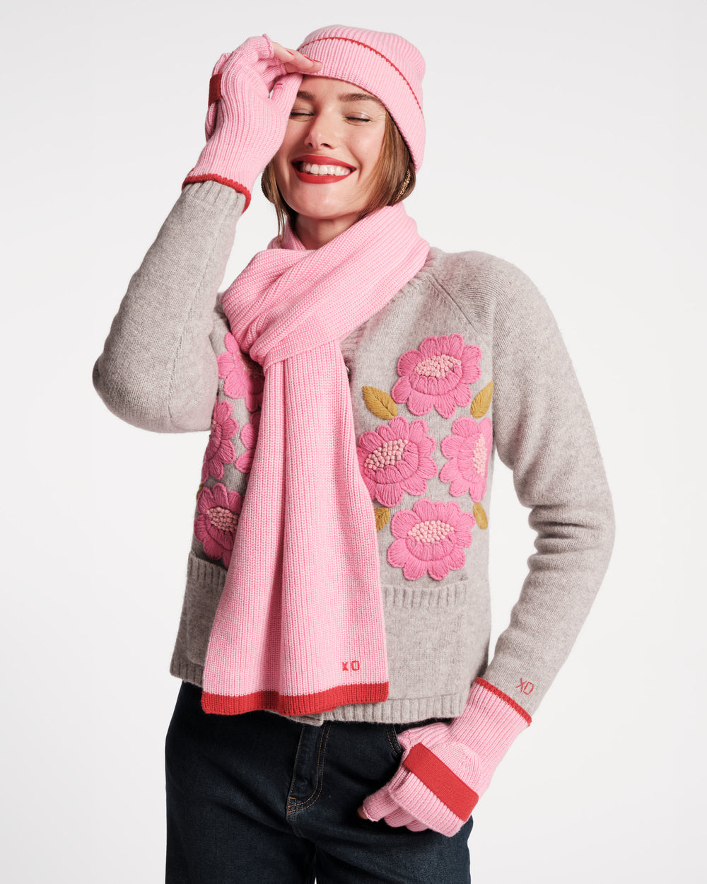 Cuffed Ribbed Beanie Hat Fownes