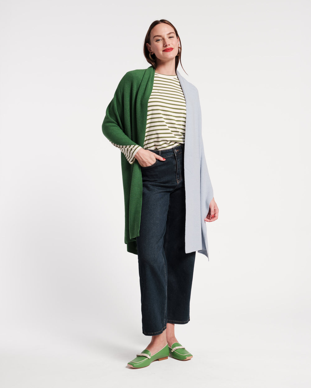 Colorblock Blanket Scarf - Frances Valentine