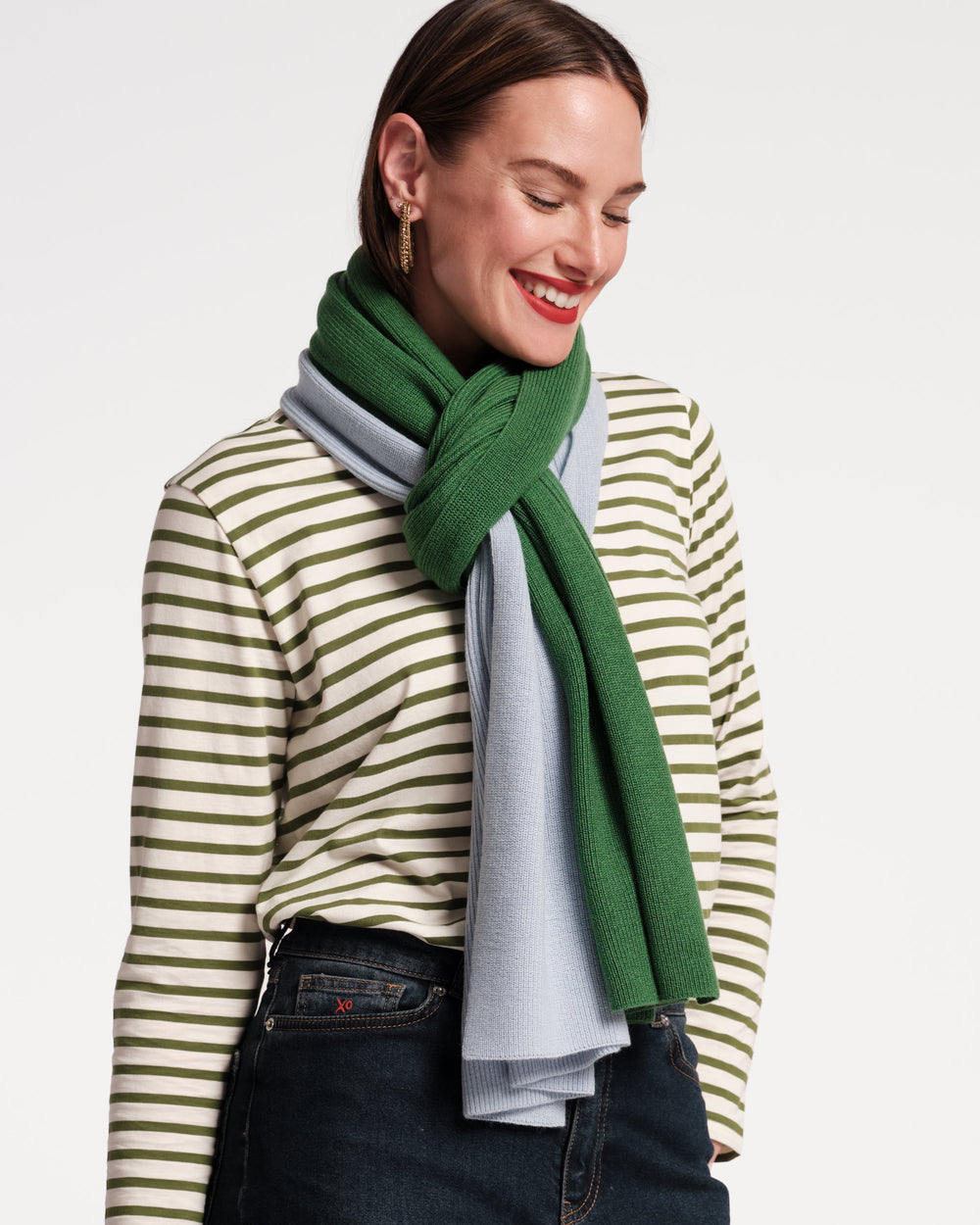 Colorblock Blanket Scarf - Frances Valentine