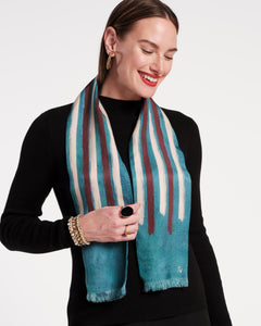 Vintage Stripe Scarf - Frances Valentine