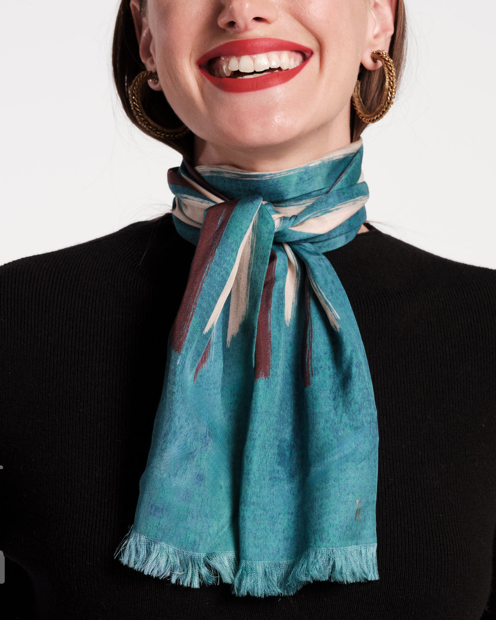 Vintage Stripe Scarf Scarf Fownes