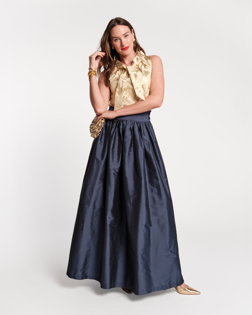 Ball Skirt - Navy