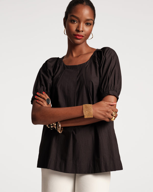 Zonda Top - Black - Frances Valentine