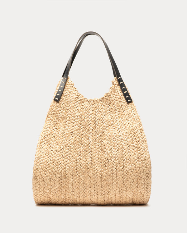 Embe Braided Raffia Tote - Frances Valentine