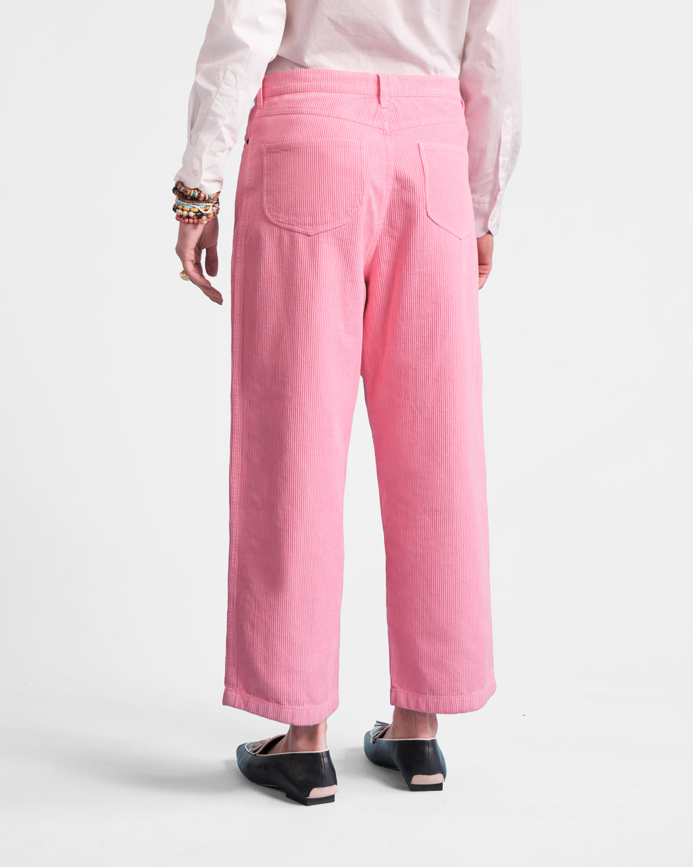 Jane Corduroy Pant - Pink - Frances Valentine