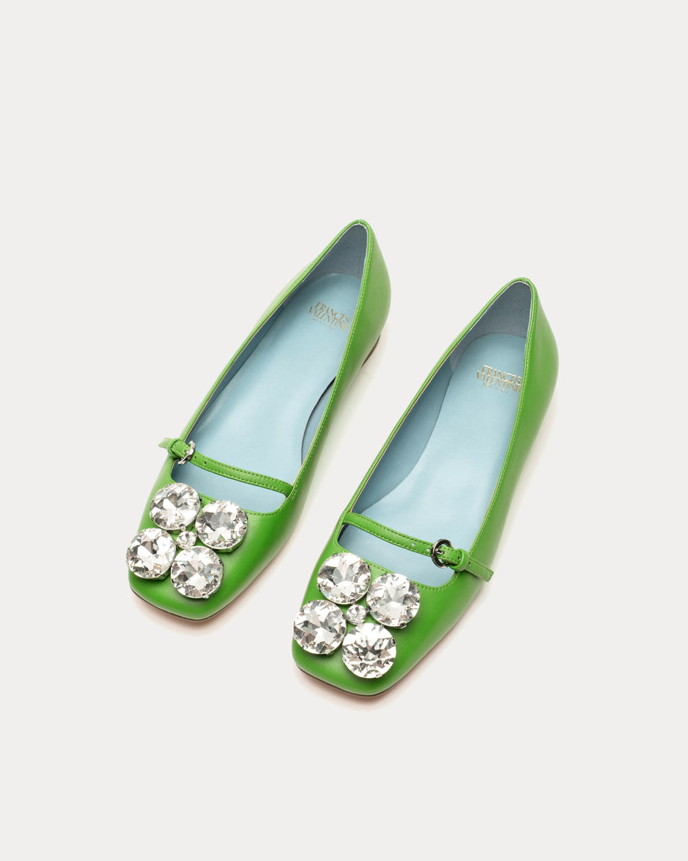 Josephine Ballet Flat - Green Flats Frances Valentine