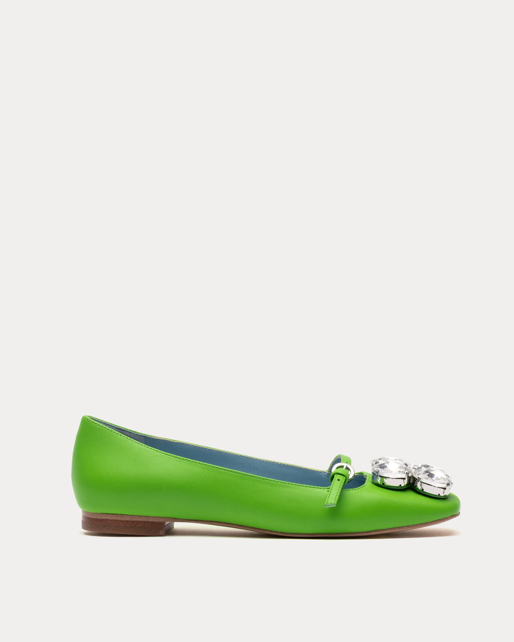 Josephine Ballet Flat - Green Flats Frances Valentine