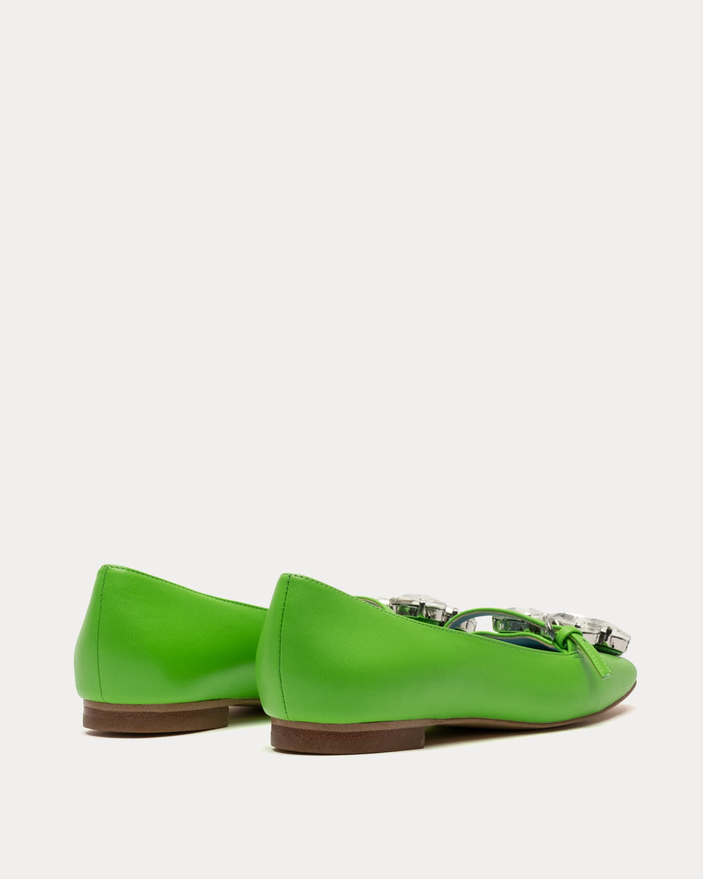 Josephine Ballet Flat - Green Flats Frances Valentine