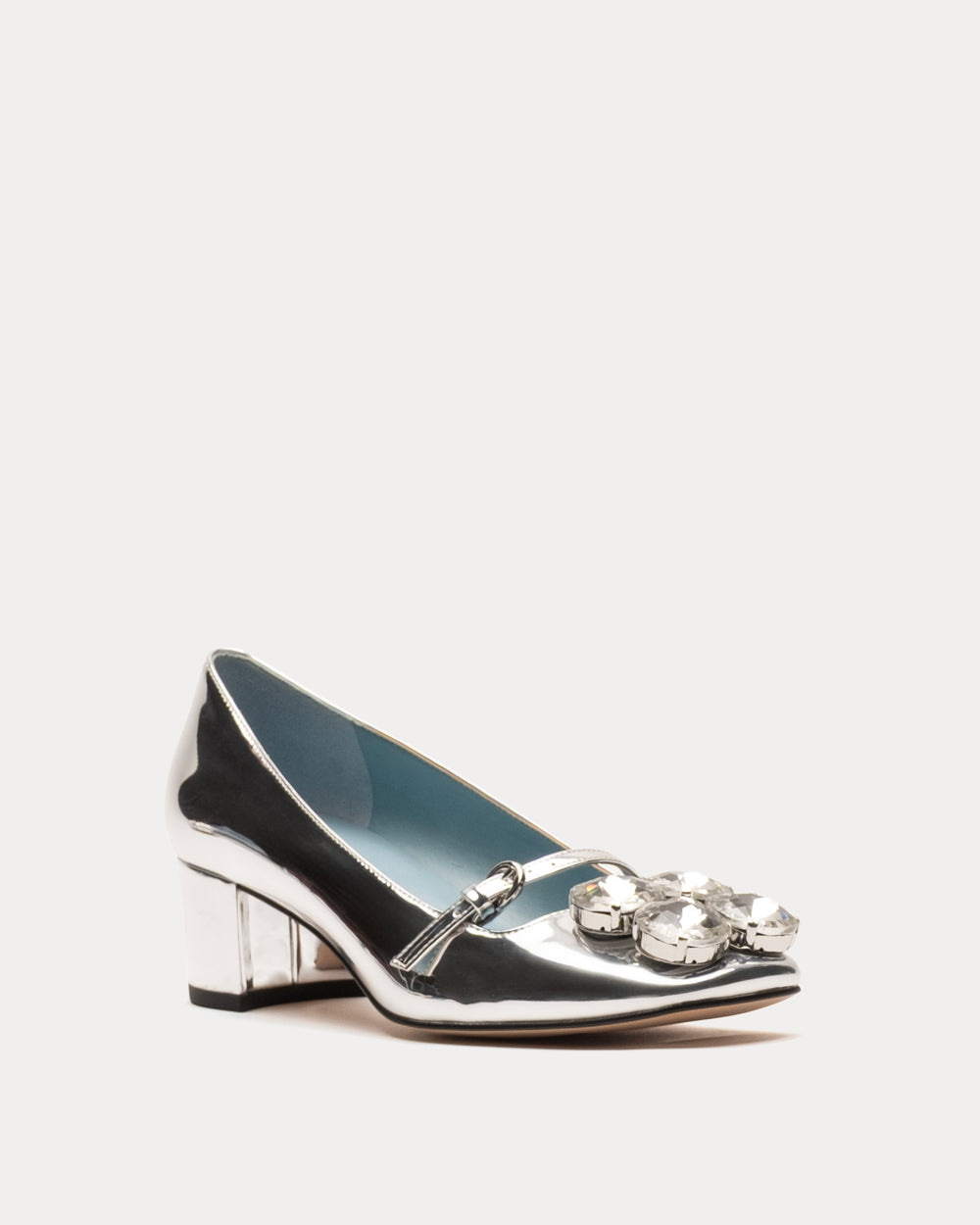 Josephine Heel - Silver Heels Frances Valentine