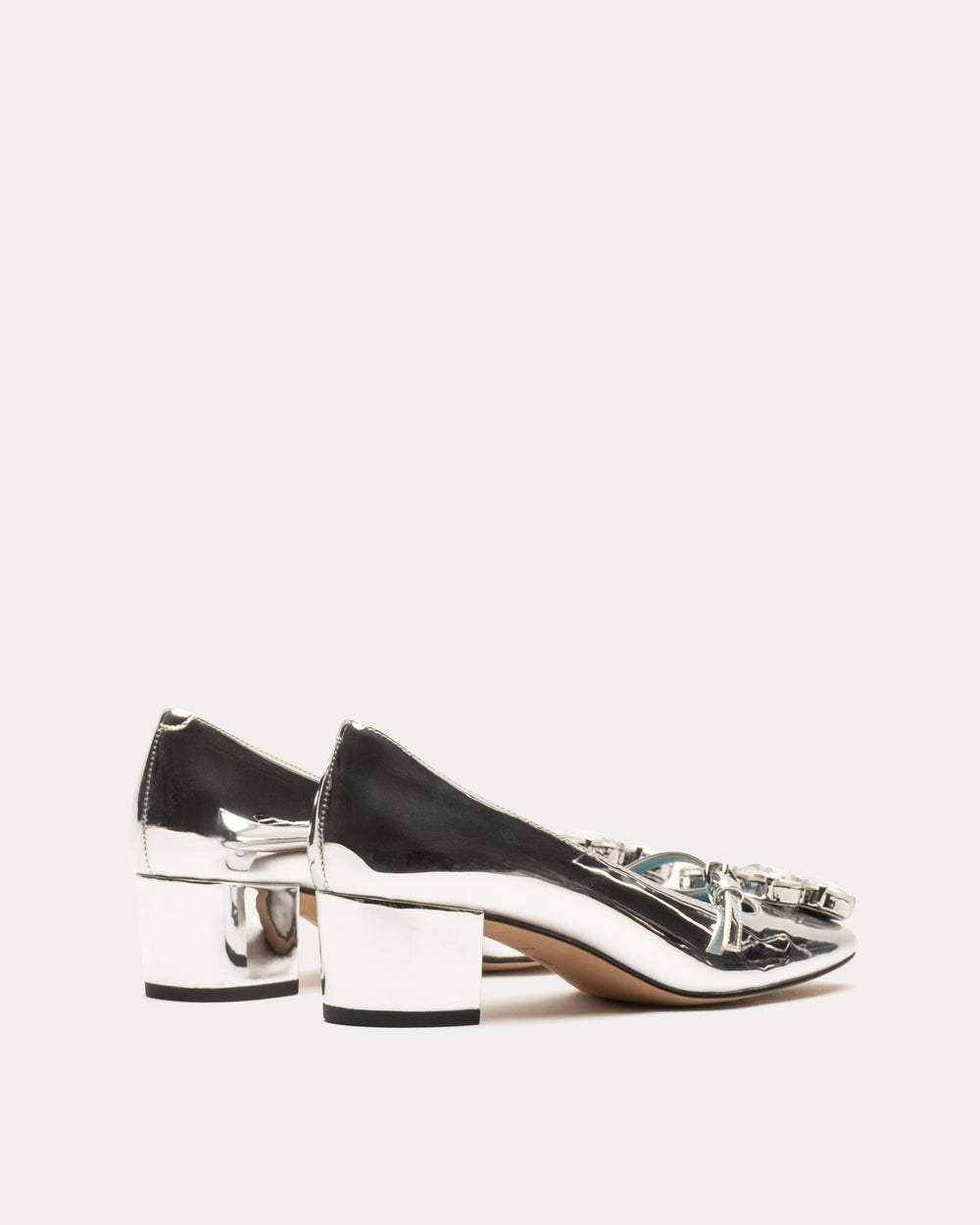 Josephine Heel - Silver Heels Frances Valentine