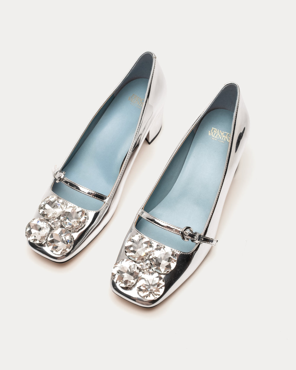 Josephine Heel - Silver Heels Frances Valentine