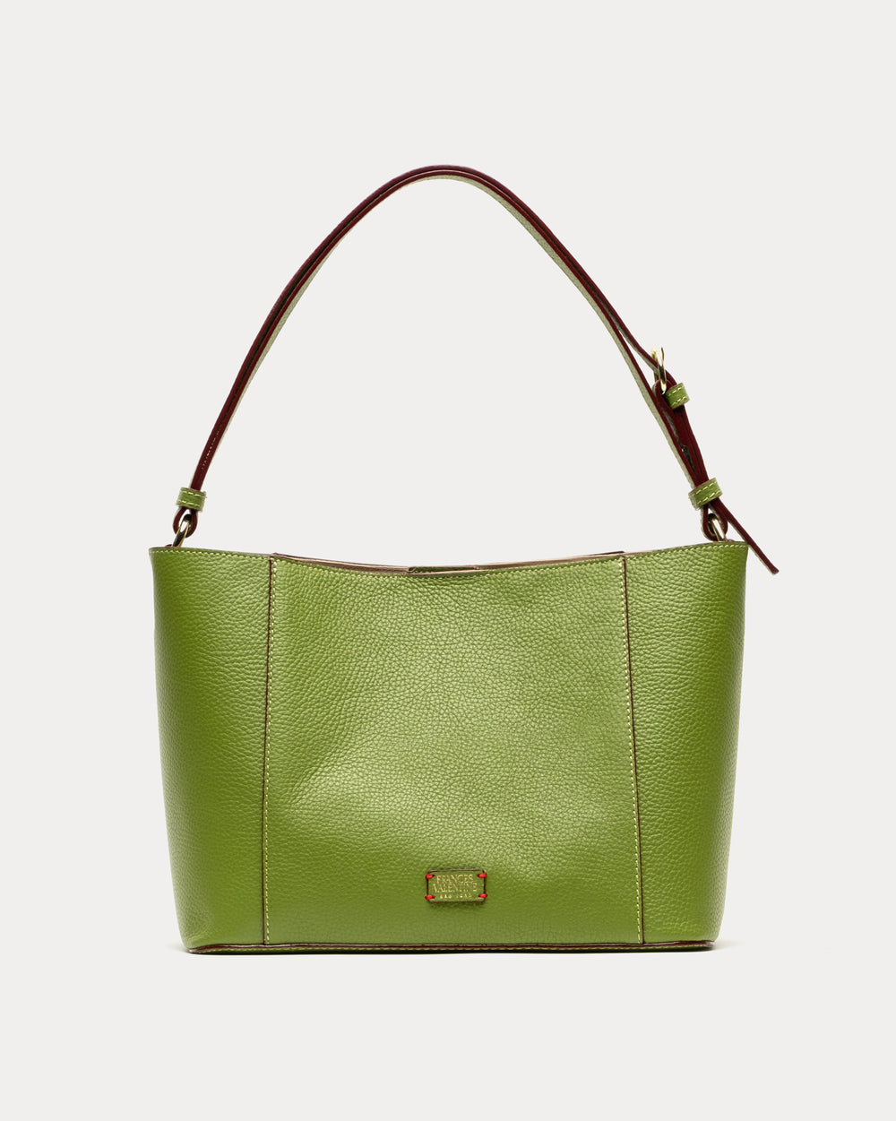 June Hobo - Tumbled Leather Fern Handbag Frances Valentine