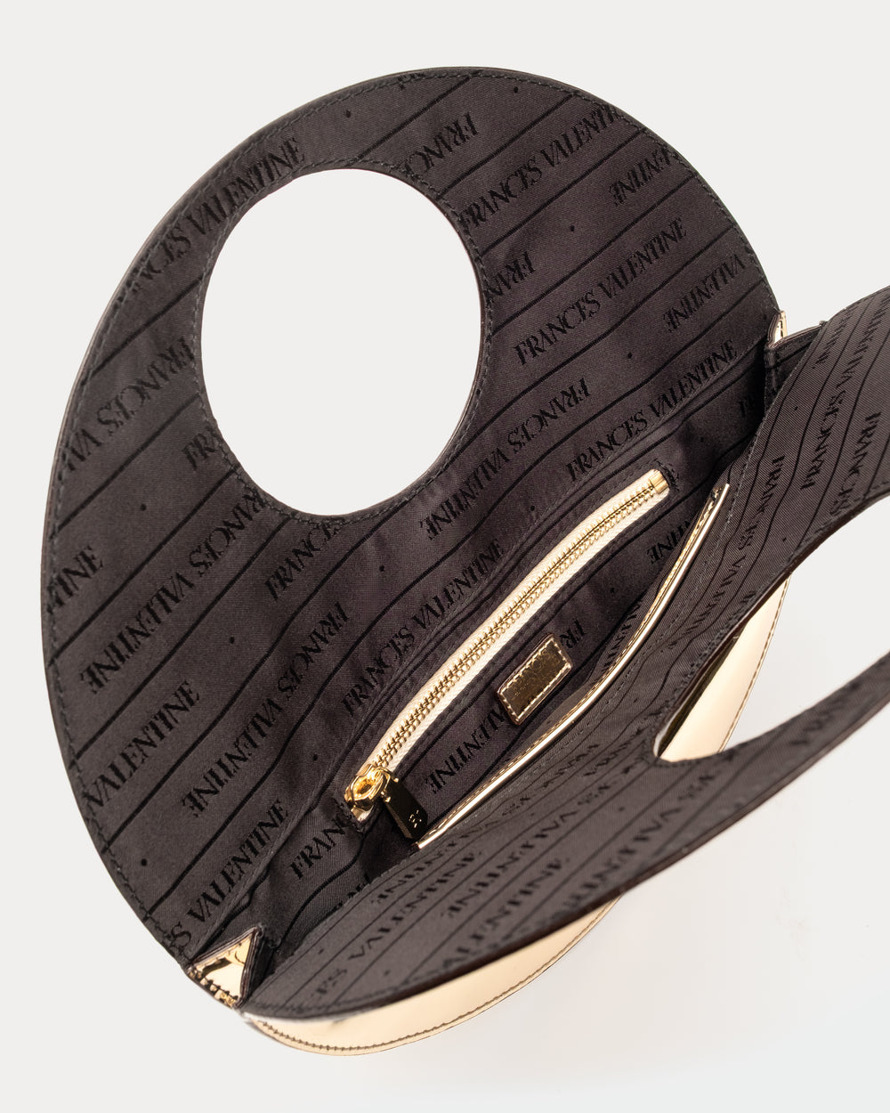 Juno Circle Bag - Gold - Frances Valentine