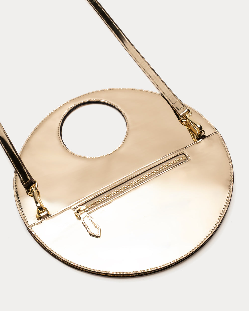 Juno Circle Bag - Gold - Frances Valentine