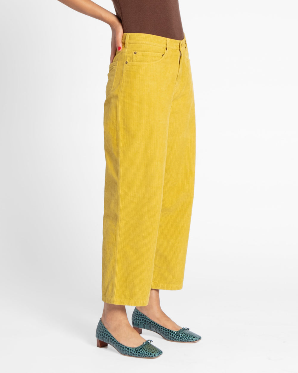 Jane Corduroy Pant - Mustard