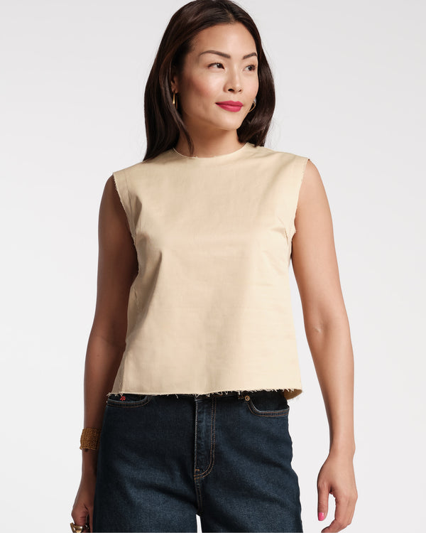 Cole Top - Khaki - Frances Valentine