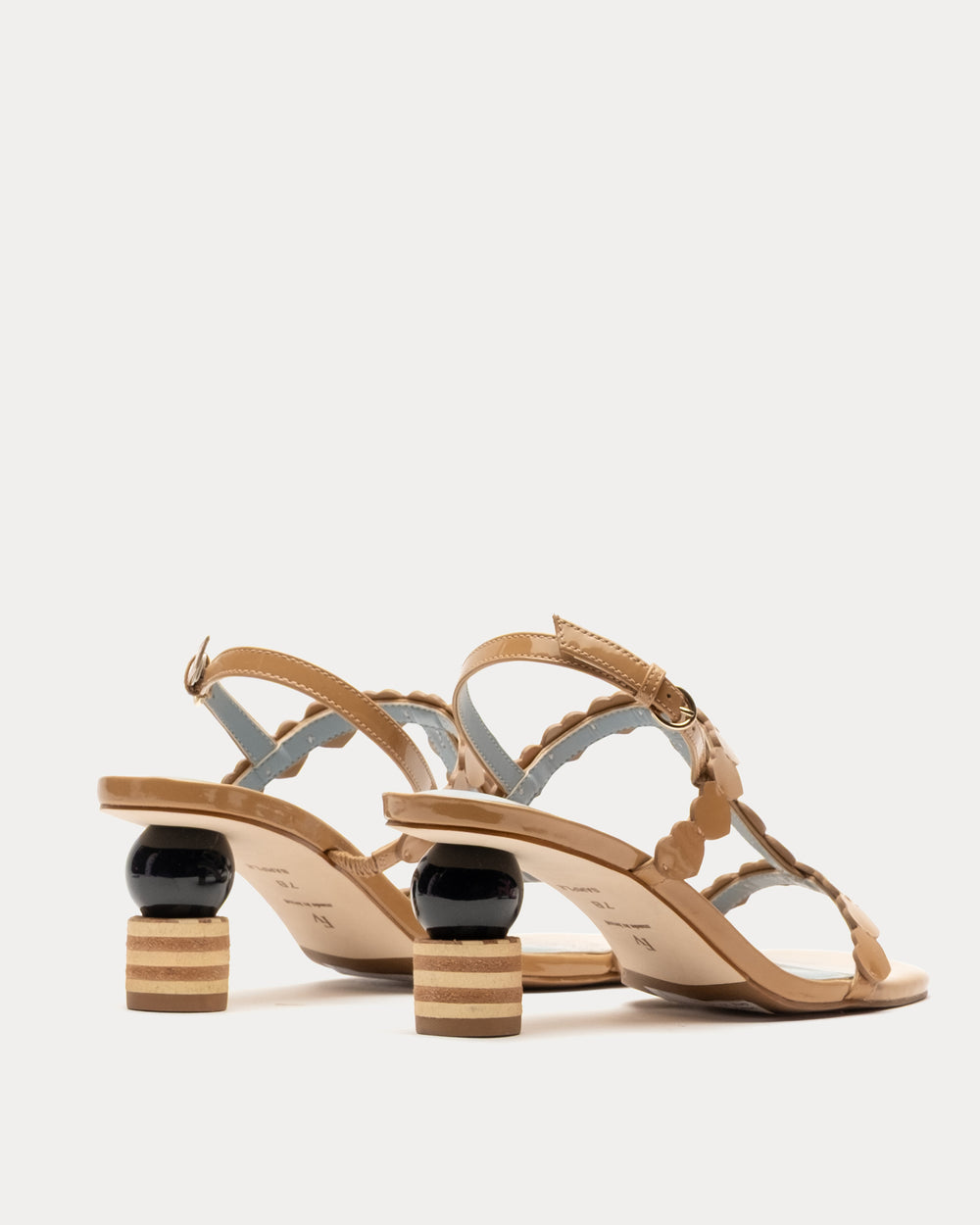 Kiki Heart Heel - Natural Heels Frances Valentine