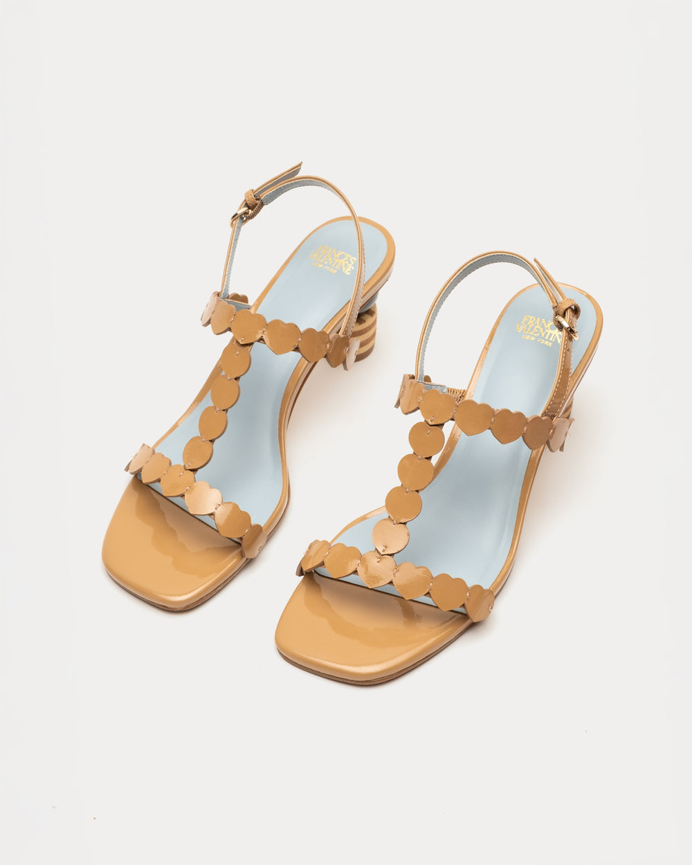 Kiki Heart Heel - Natural Heels Frances Valentine