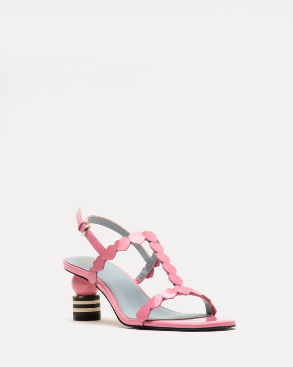 Kiki Heart Heel - Pink Heels Frances Valentine