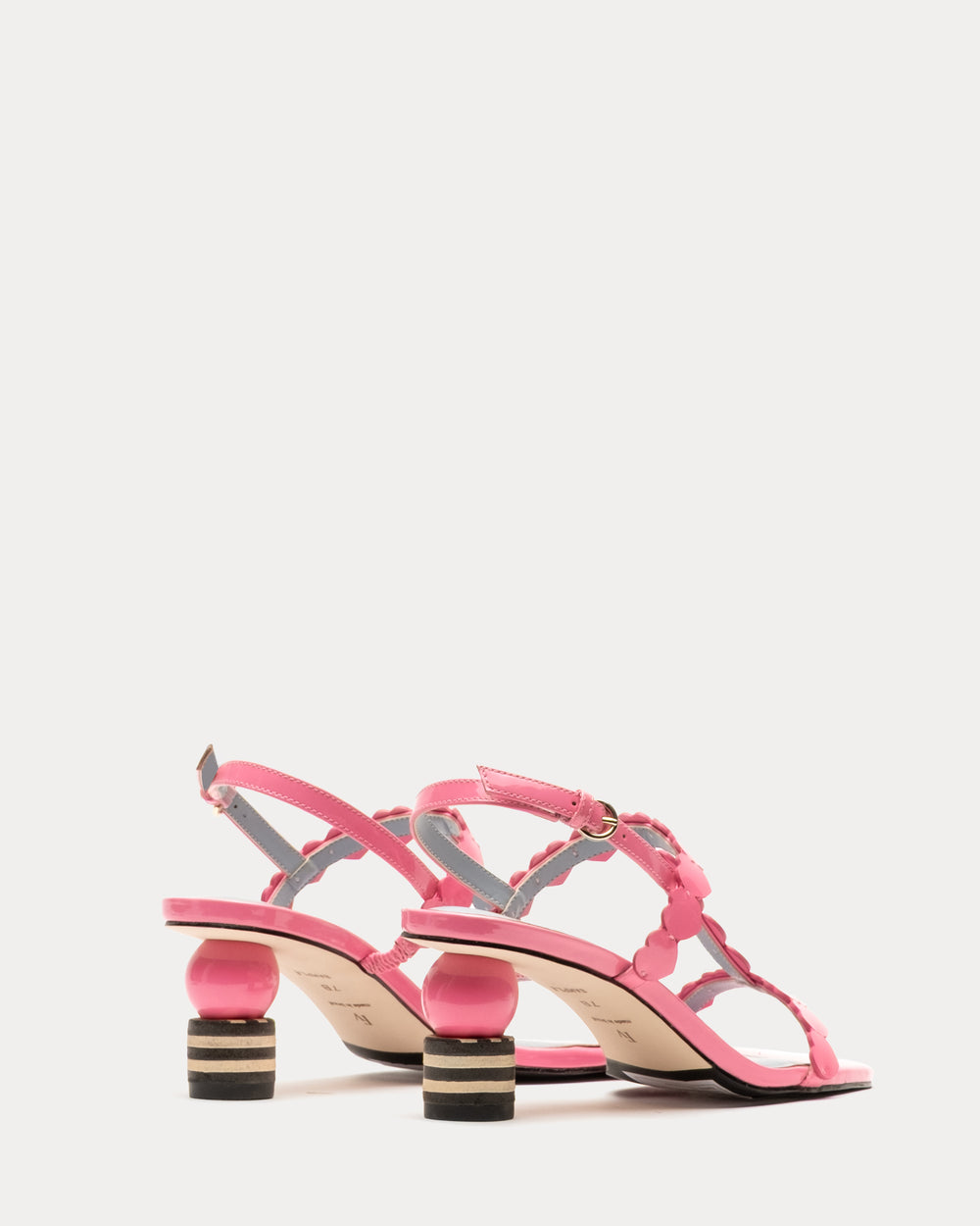 Kiki Heart Heel - Pink Heels Frances Valentine