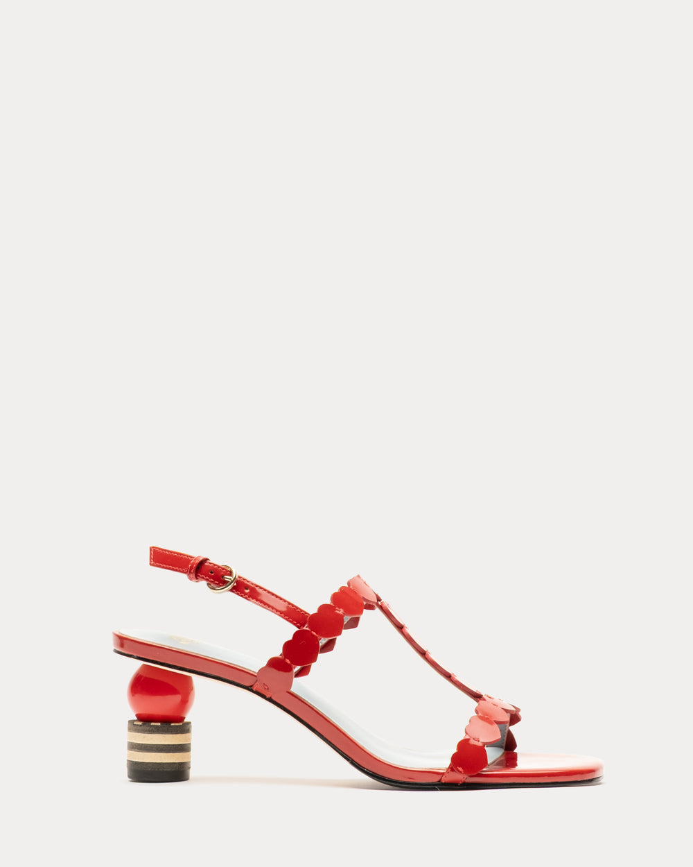 Kiki Heart Heel - Red Heels Frances Valentine