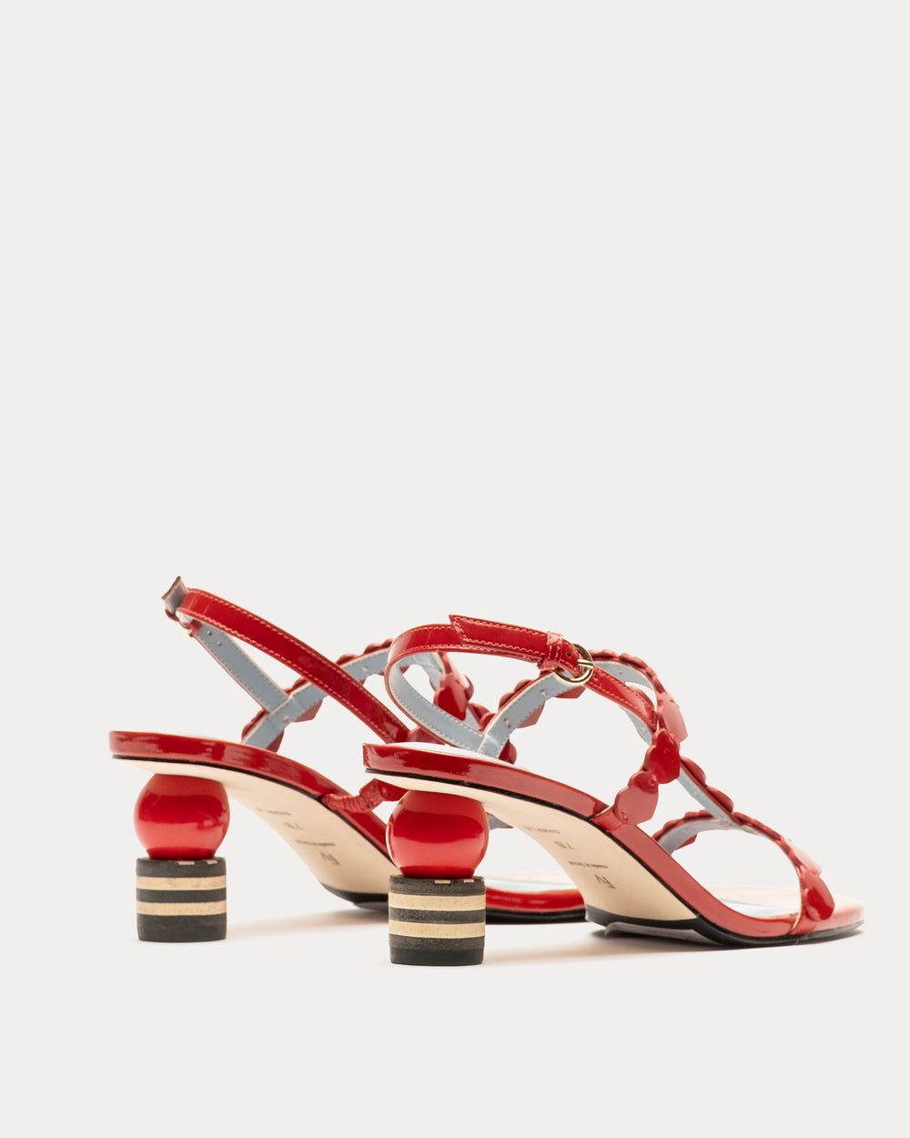 Kiki Heart Heel - Red Heels Frances Valentine