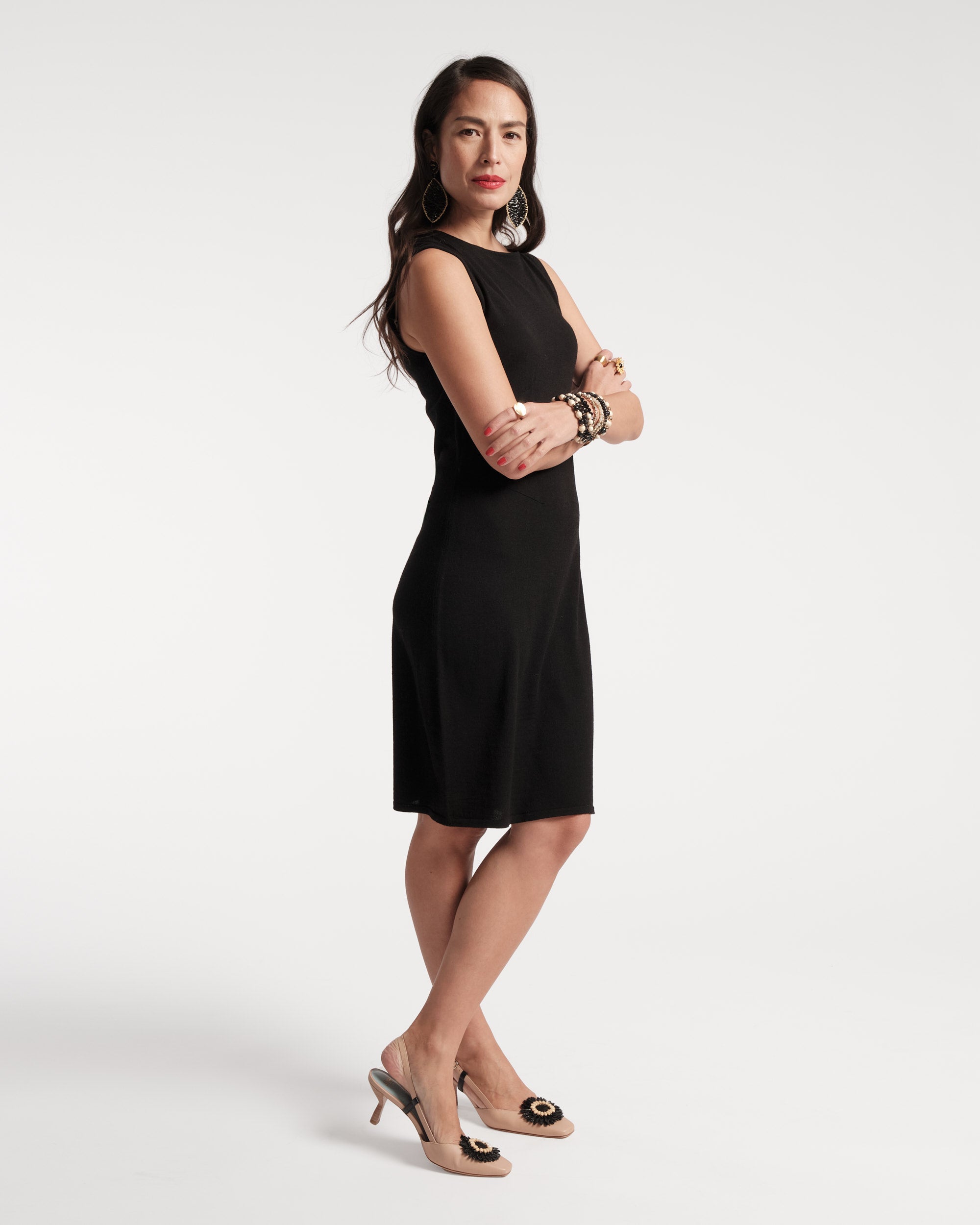 Mika Mini Sleeveless Knit Dress