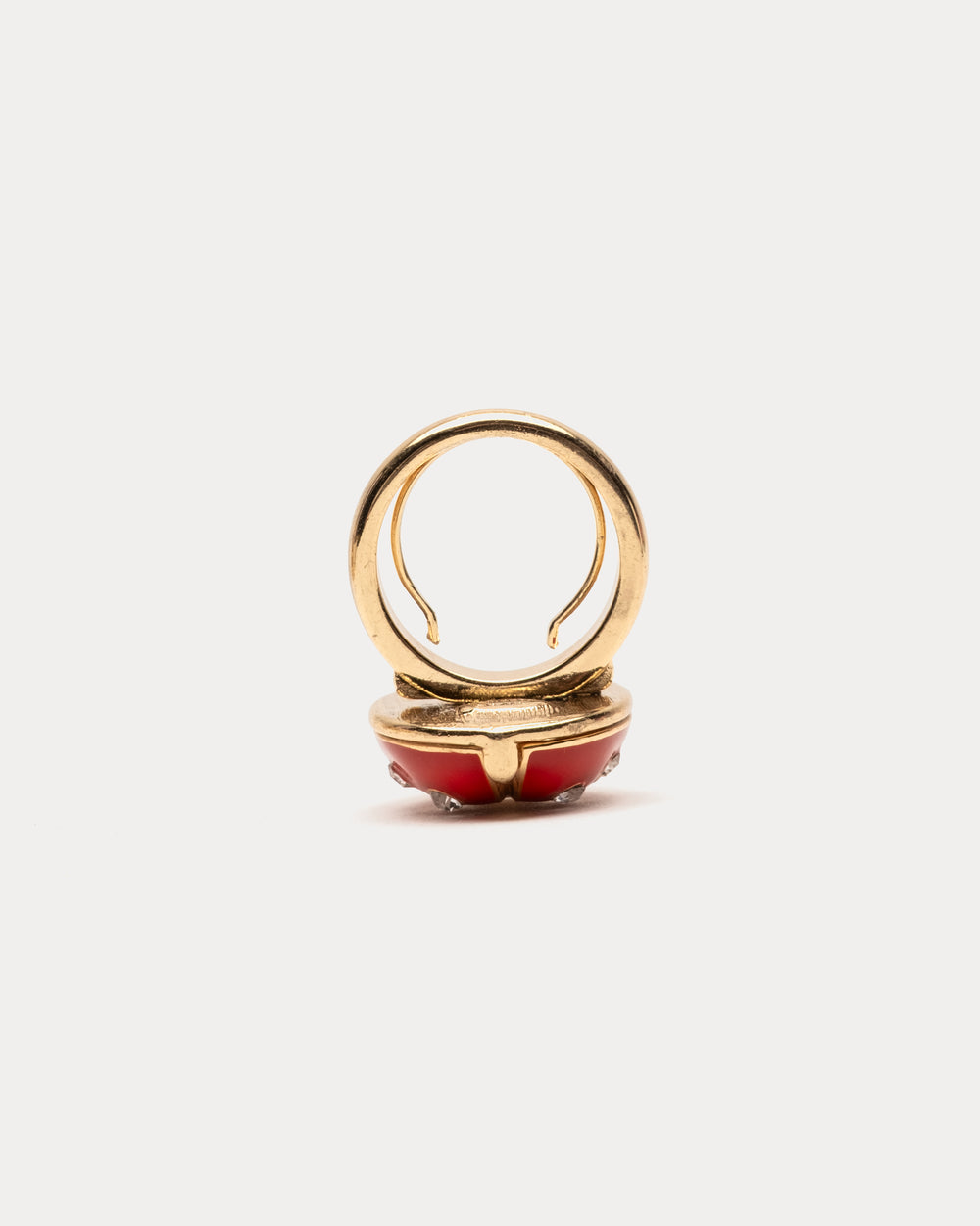 Ladybug Ring - Red