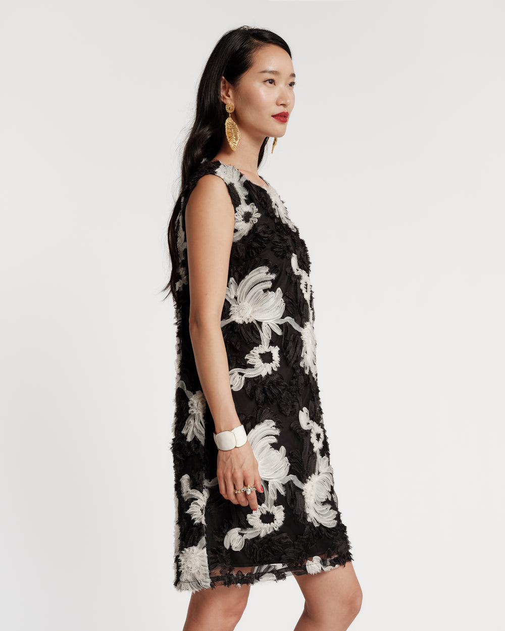 Lilly Shift Dress - Whirling Daisy Dresses Frances Valentine