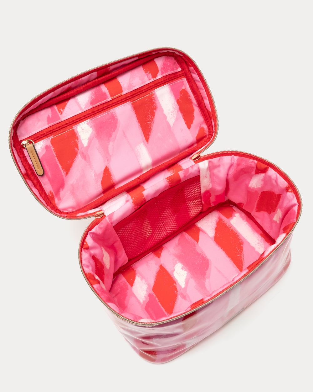 Train Case Cosmetic - Lipstick Lattice