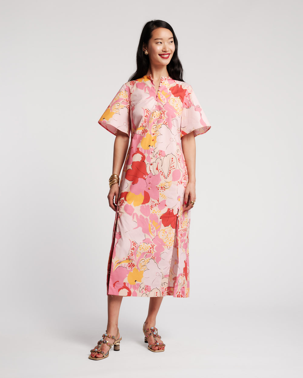 Lori Maxi Dress - Wild Tulip 3X Lori Maxi Dress - Wild Tulip 3X