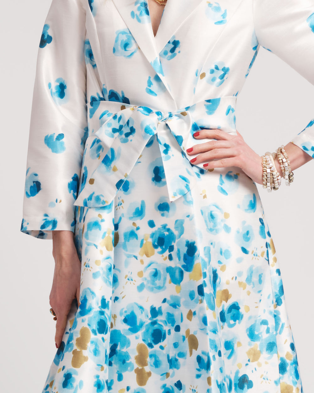 Lucille Wrap Dress - Pocket Full of Posies - Frances Valentine