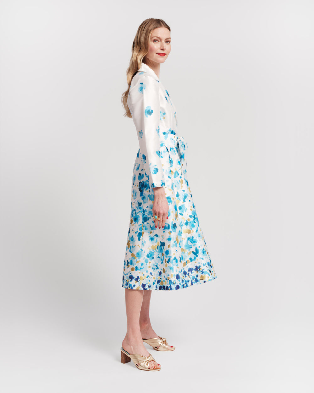 Lucille Wrap Dress - Pocket Full of Posies - Frances Valentine