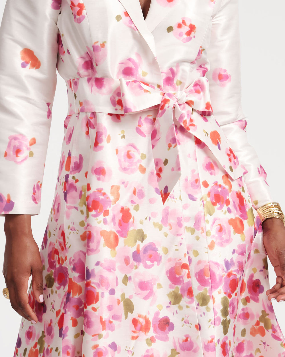 Lucille Wrap Dress - Pocket Full of Posies - Frances Valentine