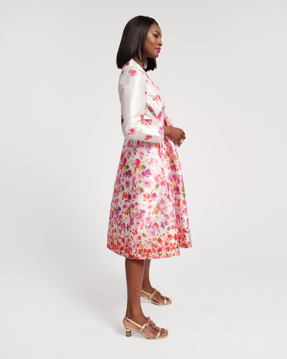 Lucille Wrap Dress - Pocket Full of Posies - Frances Valentine