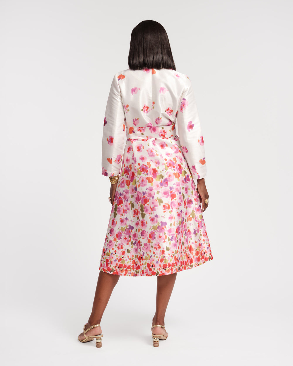 Lucille Wrap Dress - Pocket Full of Posies - Frances Valentine