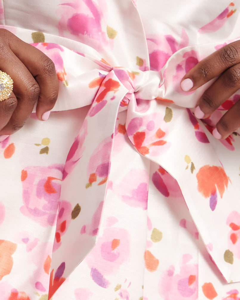 Lucille Wrap Dress - Pocket Full of Posies - Frances Valentine