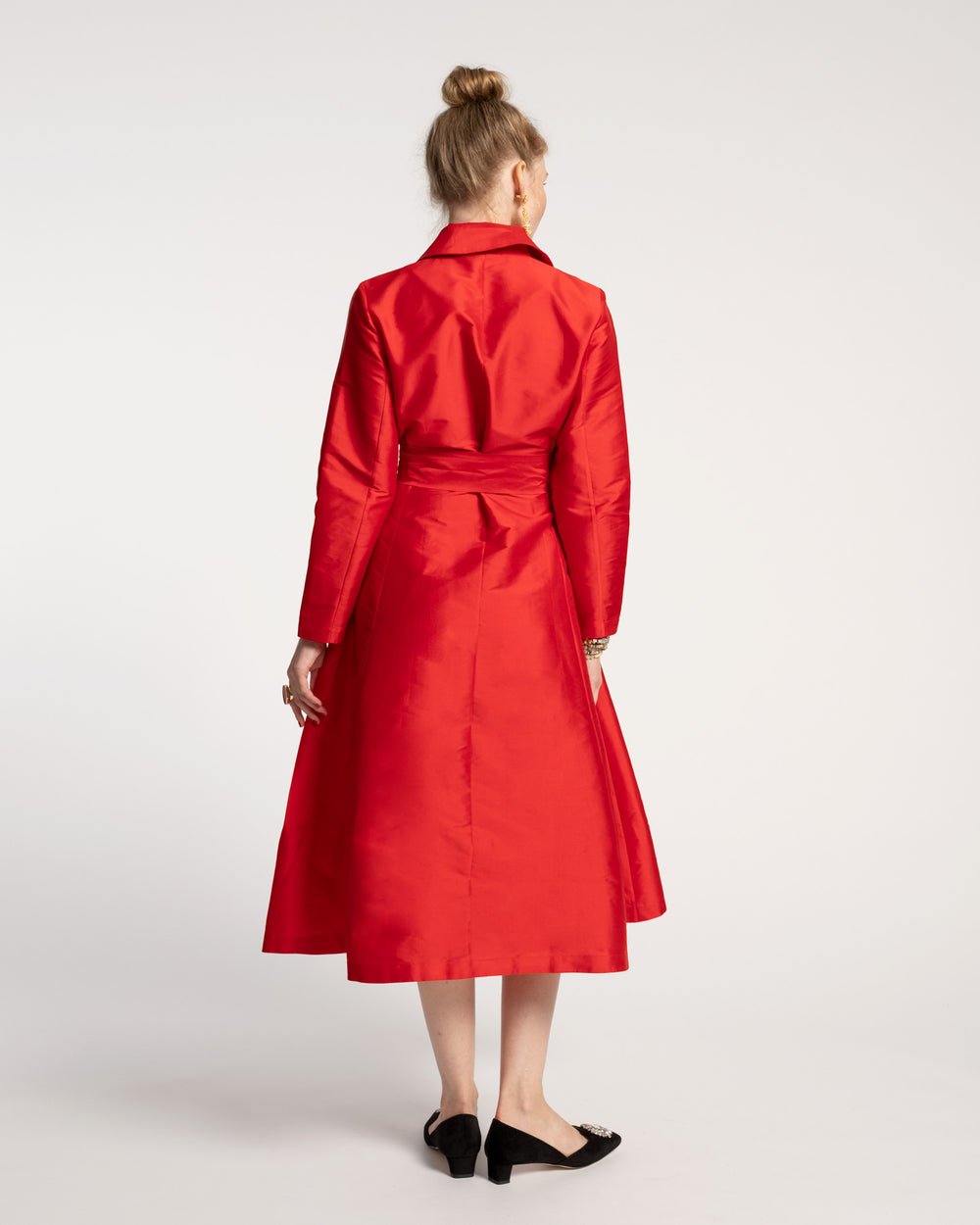 Lucille Wrap Dress - Scarlet