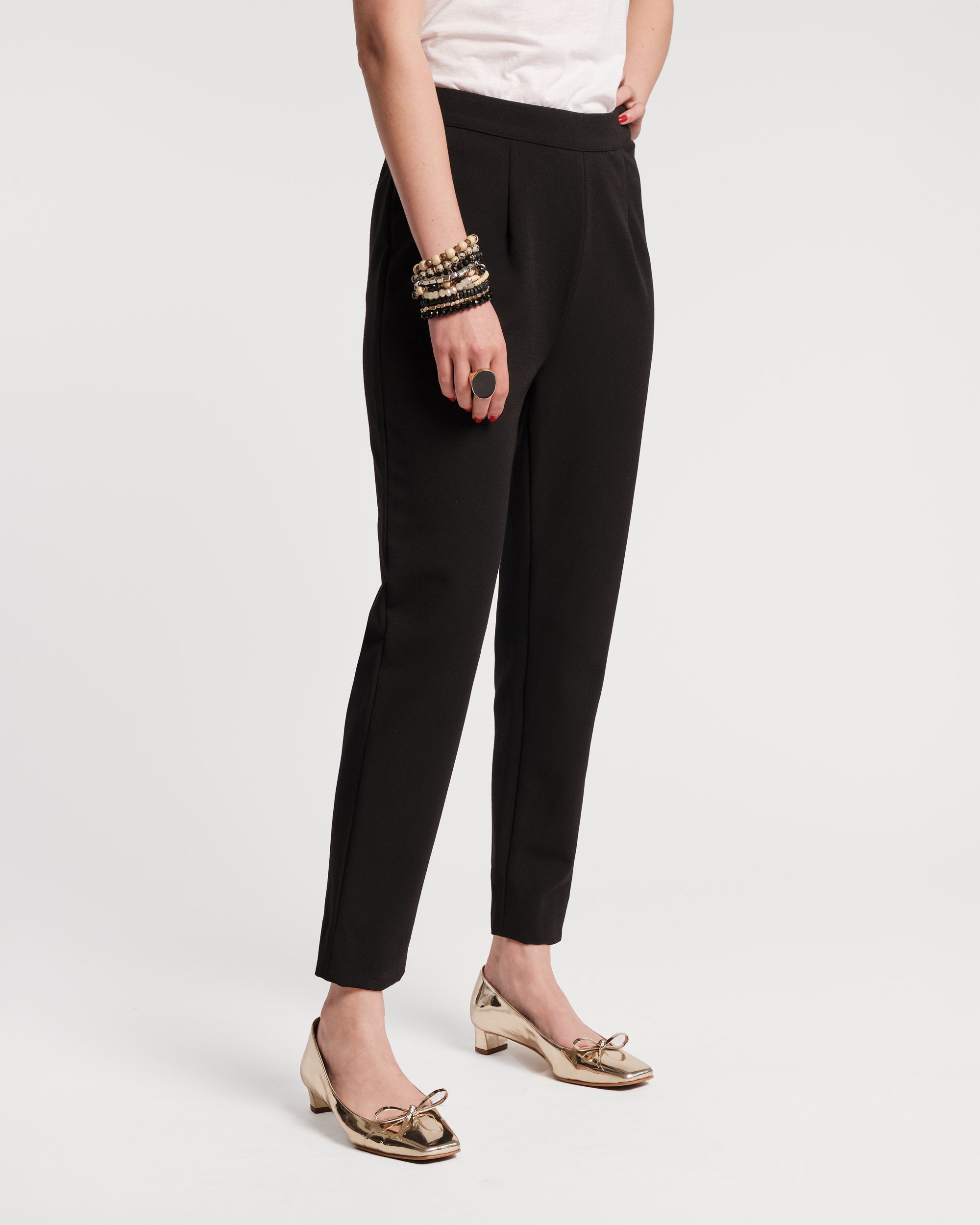 Lucy Pant Japanese Stretch Blend Black