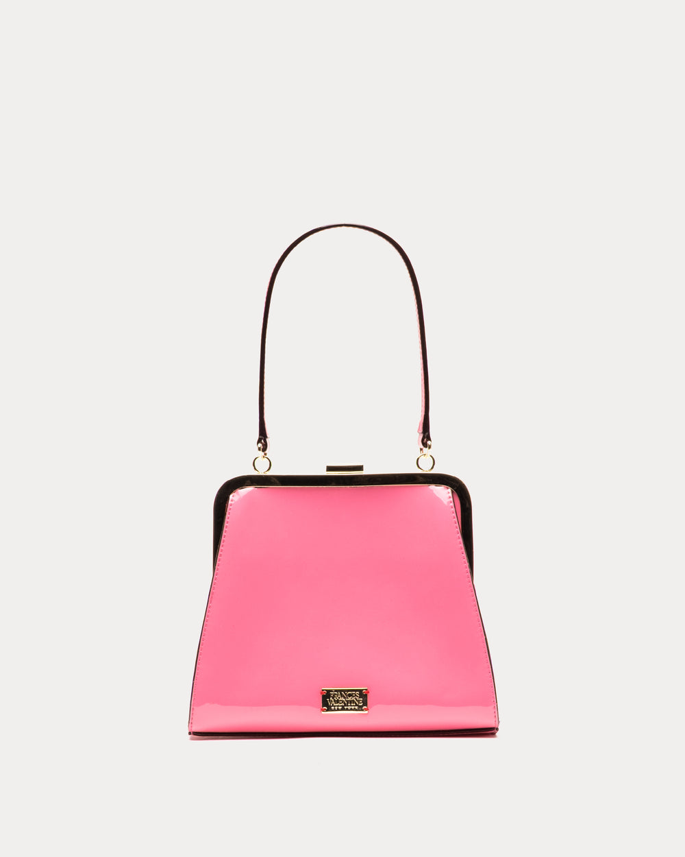 Lulu Frame Bag - Pink Evening Bag Frances Valentine