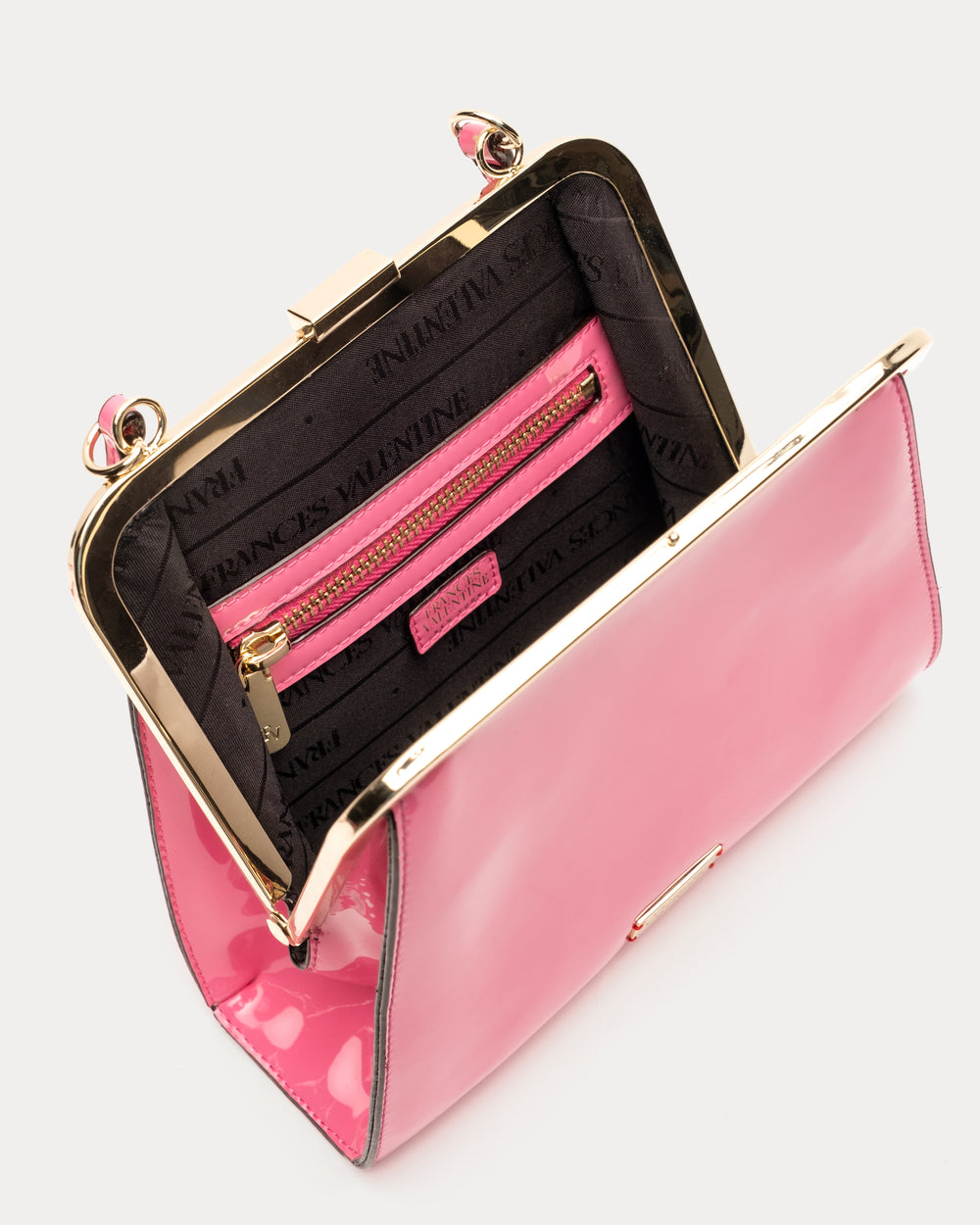 Lulu Frame Bag - Pink Evening Bag Frances Valentine