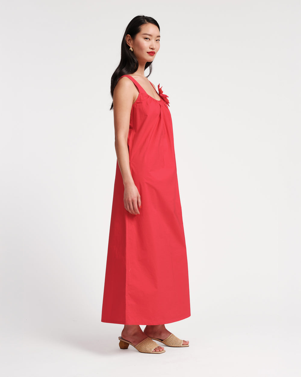 Lynda Maxi Dress - Red Dresses Frances Valentine