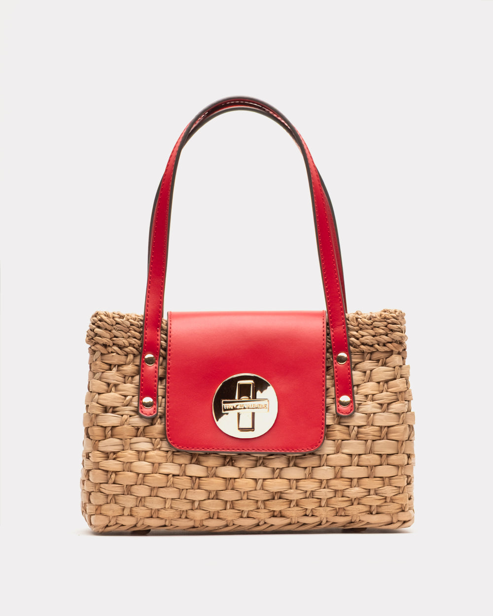 Loren Basket - Red - Frances Valentine