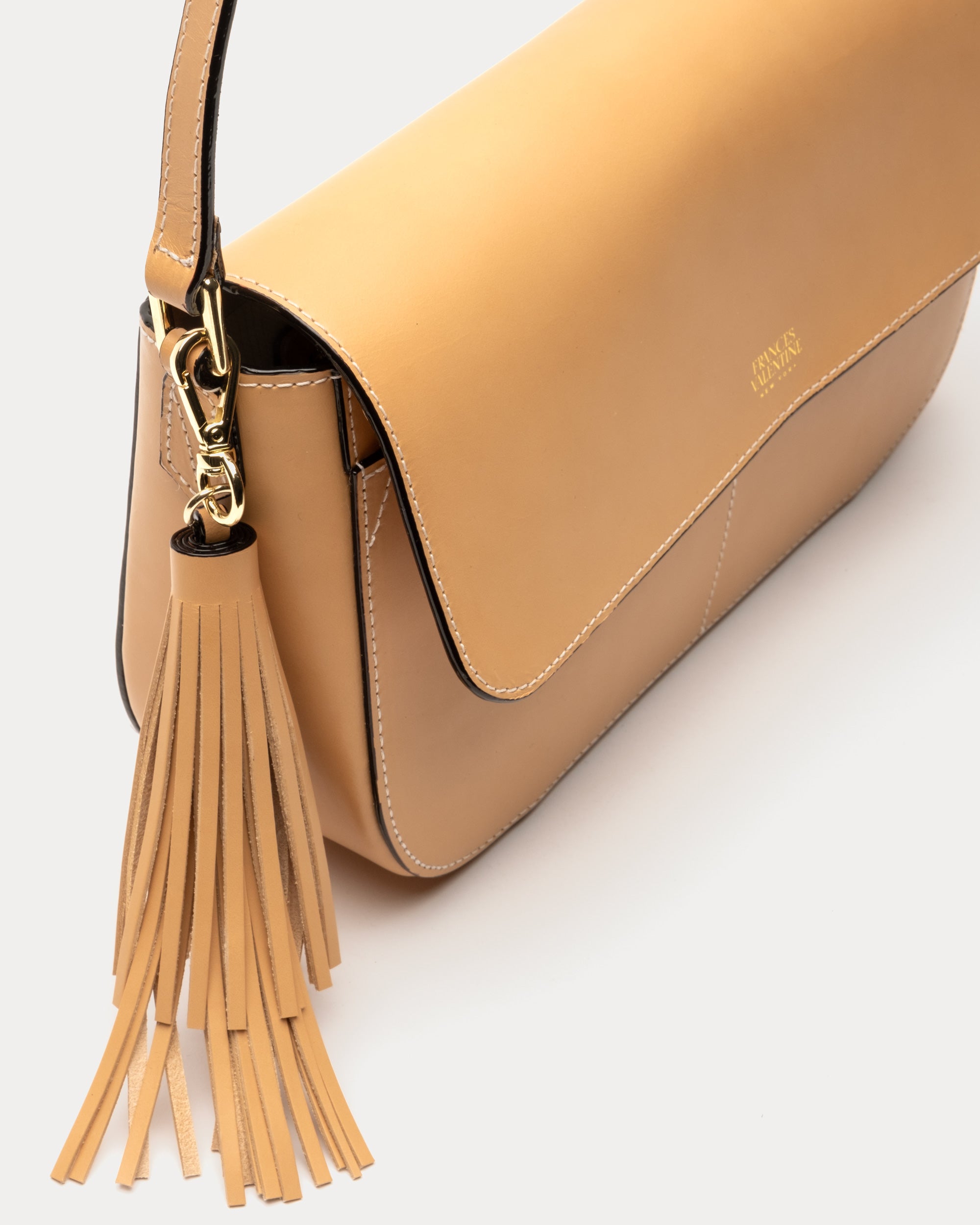 Maddy Crossbody Natural Vachetta Camel