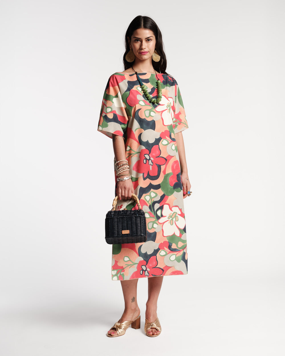 Marguerite Midi Dress - Dreamy Daisies