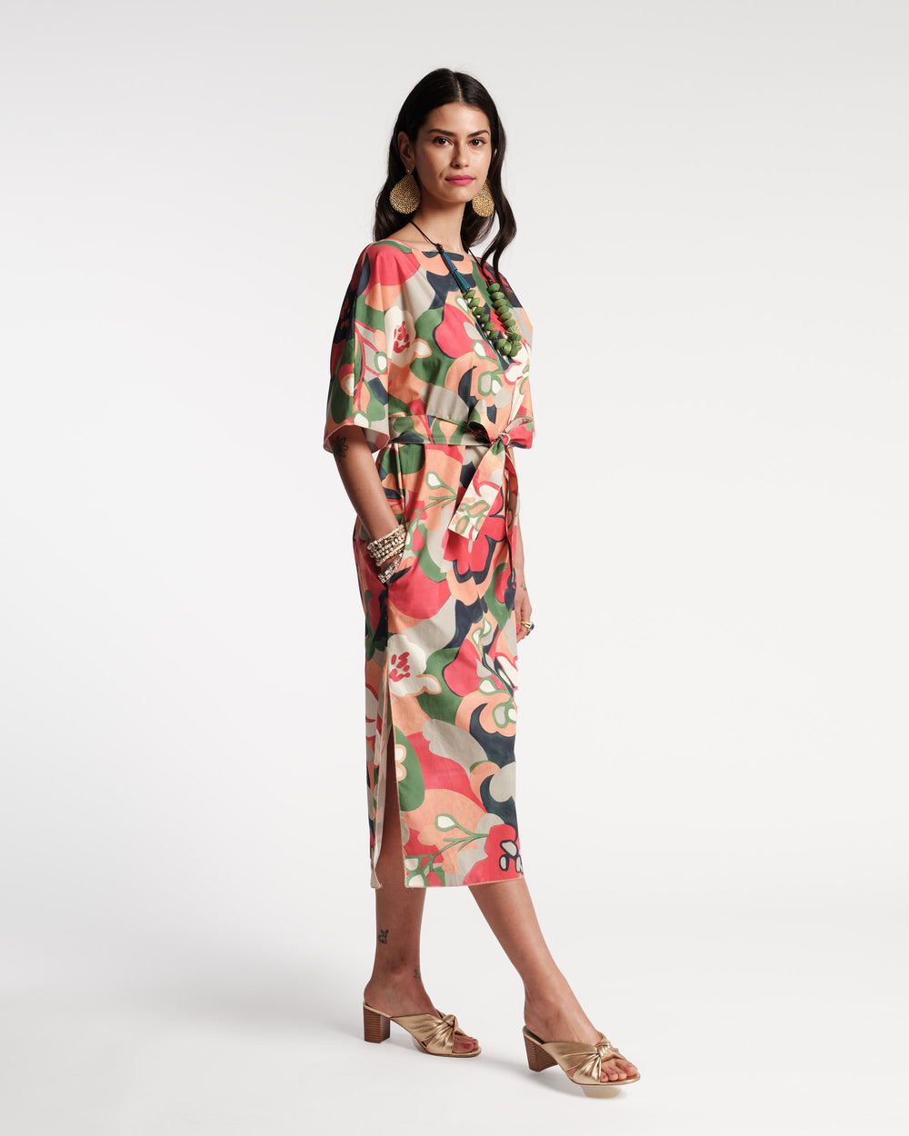 Marguerite Midi Dress - Dreamy Daisies