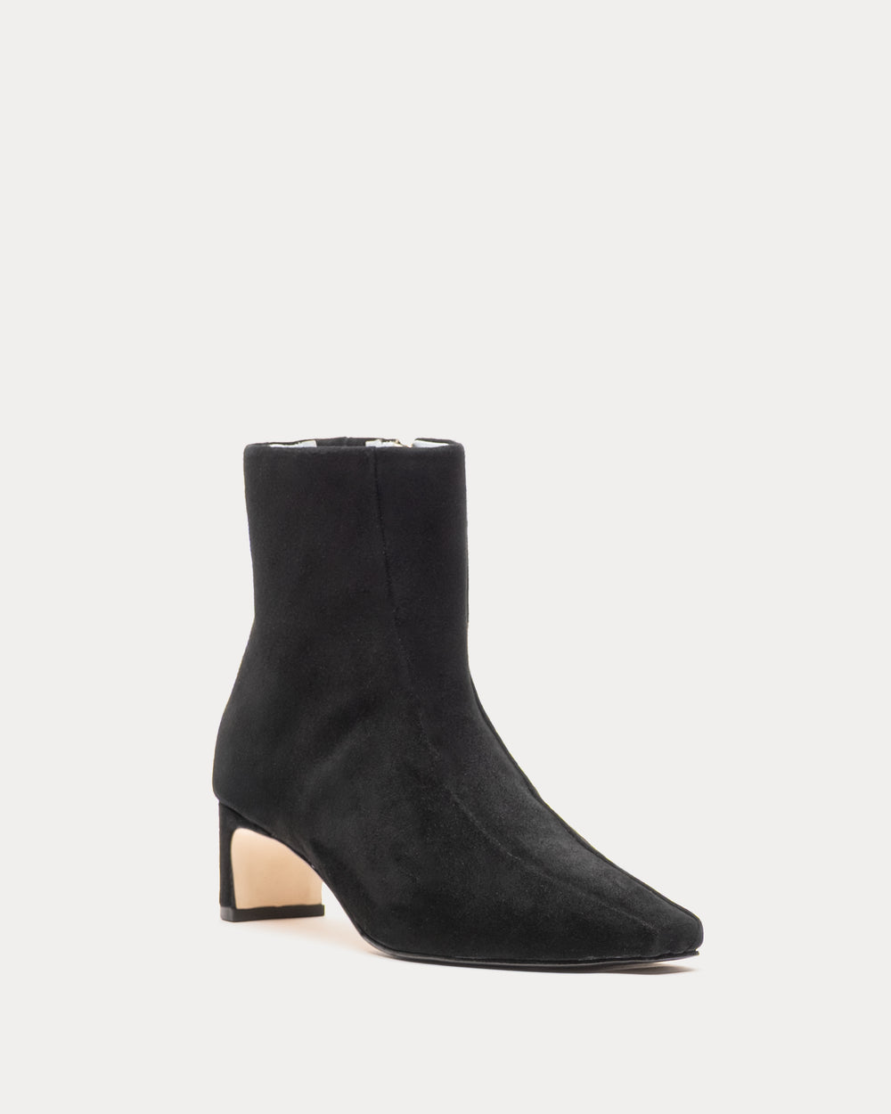 Marianne Suede Boot - Black Boots Frances Valentine