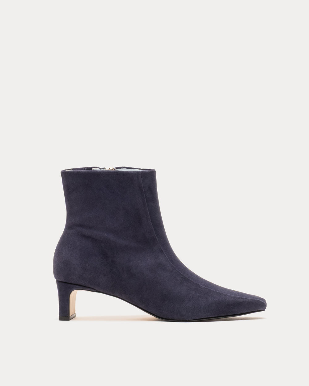Marianne Suede Boot - Navy Boots Frances Valentine