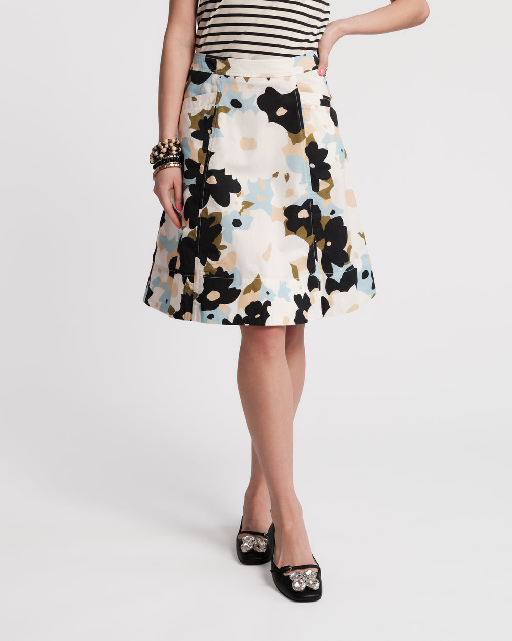 Marta Skirt - Morning Dew Skirts Frances Valentine
