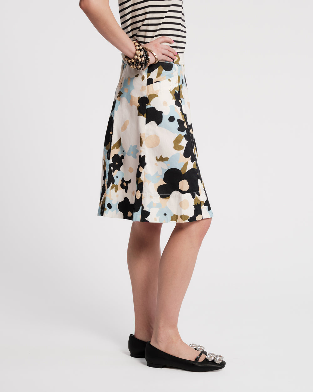 Marta Skirt - Morning Dew Skirts Frances Valentine